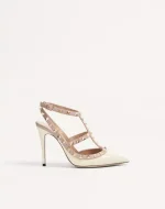 Valentino Patent Rockstud Caged Pump 100Mm